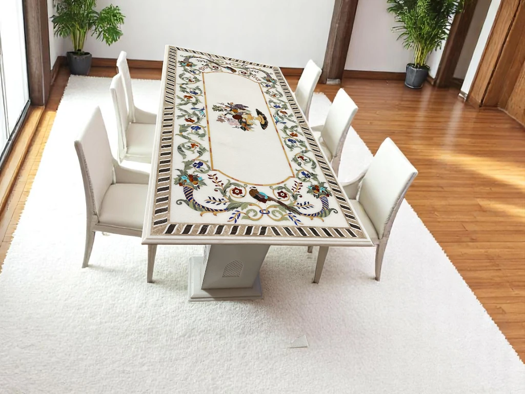 Bespoke Marble Dining Table Bases – Unique & Personalized Design